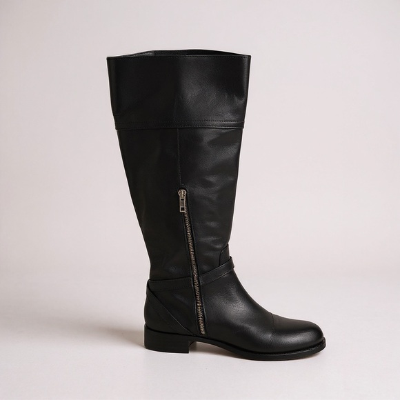 Coach Micha Black Leather Riding Boot, size 8.5 - Picture 5 of 10